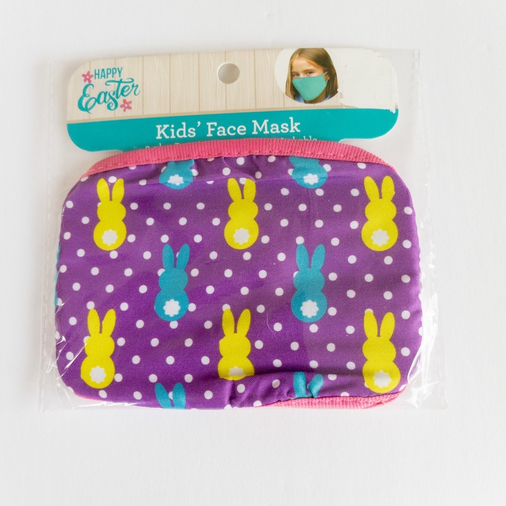 Child’s Easter Face Mask, New Purple Breathable !